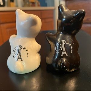 Vintage salt and pepper shakers
